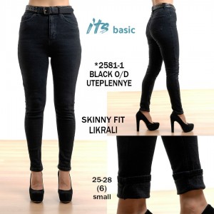 Джинси жіночі IT'S BASIC JEANS 2581-1 SLIM  FIT Туреччина