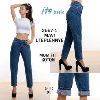 Джинси жіночі IT'S BASIC JEANS 2557-1 MOM Туреччина