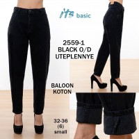Джинси жіночі IT'S BASIC JEANS 2559-1 BALON FIT Туреччина