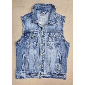 Жилет джинсовий чоловічий 557 LONGLI JEANS