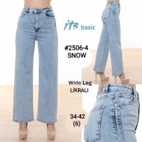 Джинси жіночі IT'S BASIC JEANS 2506-4 Wide Leg Туреччина