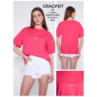 Футболка женская CRACPOT 112 OVERSIZE