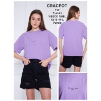 Футболка женская CRACPOT 112 OVERSIZE