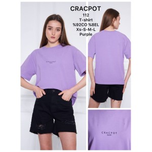 Футболка женская CRACPOT 112 OVERSIZE