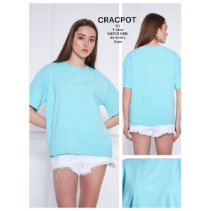 Футболка женская CRACPOT 112 OVERSIZE