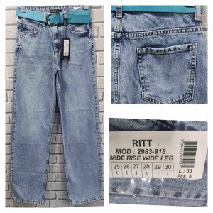 Джинси жіночі RITT JEANS 2983 WIDE LEG