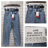 Джинси жіночі ANGELINA MARA JEANS 2994 SLIM BANANA'S