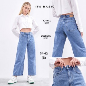 Джинси жіночі IT'S BASIC JEANS 2497 CULOTTE