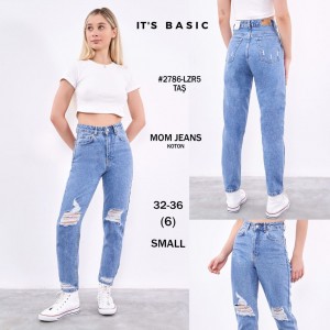 Джинсы женские IT'S BASIC JEANS 2786 МОМ