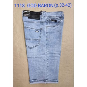 Шорты джинсовые мужские 1118 GOD BARON JEANS