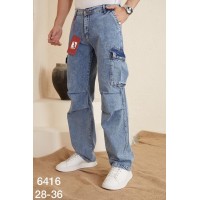 Джинси чоловічі 6416 REDMAN CARGO JEANS