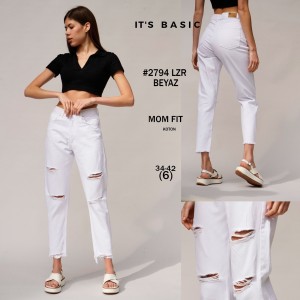 Джинсы женские IT'S BASIC JEANS 2794 МОМ FIT
