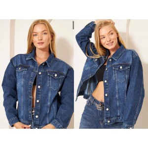Куртка жіноча CRACPOT JEANS 6292 OVERSIZE Туреччина
