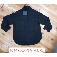Рубашка женская CRACPOT JEANS 6314-1 OVERSIZE Турция