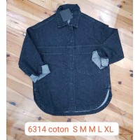 Рубашка женская CRACPOT JEANS 6314 OVERSIZE Турция