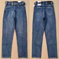 Джинси жіночі CRACPOT JEANS 1406 МОМ NEW Blue