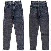 Джинсы женские VANVER JEANS 7155 MOM на байке