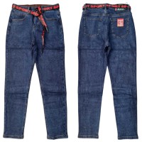 Джинсы женские VANVER JEANS 8950 MOM на байке