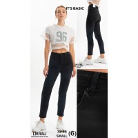 Джинси жіночі IT'S BASIC JEANS 2462 МОМ