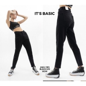 Джинси жіночі IT'S BASIC JEANS 2463 МОМ