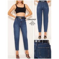 Джинси жіночі CRACPOT JEANS 1131 SLOUCHY Синій