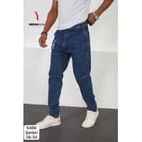 Джинсы мужские 6466 REDMAN MOM JEANS НА БАЙКЕ