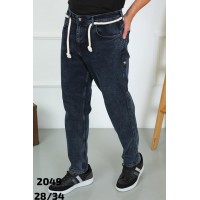 Джинси чоловічі WILLMEN (REDMAN) JEANS 2049 МОМ СІРО-СИНІЙ