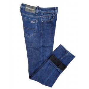 Джинси чоловічі RTROOSS JEANS 8020 CLASSIC на флісі