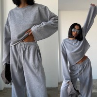 Спортивний костюм жіночий BASCO FASHION 515 сірий