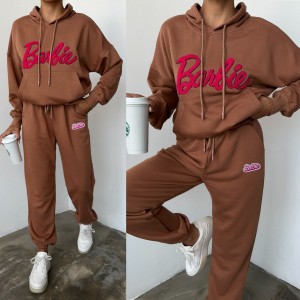 Спортивний костюм жіночий BASCO FASHION 527 коричневий