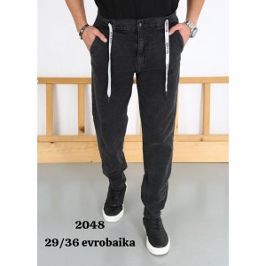 Джинси чоловічі WILLMEN (REDMAN) JEANS 2053 МОМ  ЄВРОБАЙКА ГРАФІТ