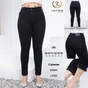 Джинси жіночі SHEROCCO JEANS 265 SKINNY НА БАЙКЕ