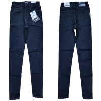 Джинси жіночі MIKALETTA JEANS 3330 SKINNY ЧОРНИЙ