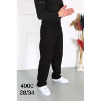 Джинси чоловічі WILLMEN JEANS МОМ 4000 ЧОРНИЙ