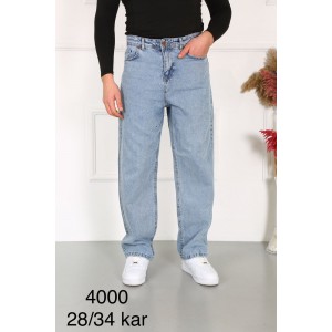 Джинсы мужские WILLMEN JEANS МОМ 4000 ГОЛУБОЙ