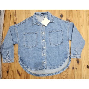 Сорочка жіноча CRACPOT JEANS 6312 OVERSIZE