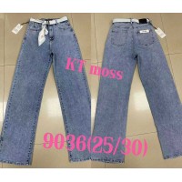 Джинсы женские KT.MOSS JEANS 9036 STRAIGHT MOM