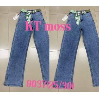 Джинсы женские KT.MOSS JEANS 9037 STRAIGHT MOM