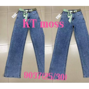 Джинсы женские KT.MOSS JEANS 9037 STRAIGHT MOM