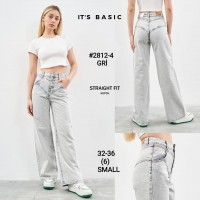 Джинси жіночі IT'S BASIC JEANS 2812-4 WIDE LEG
