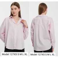 Рубашка женская CRACPOT JEANS 127 Розовый