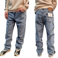 Джинси чоловічі 200-01 BIG BULL DENIM BAGGY JEANS БЛАКИТНИЙ