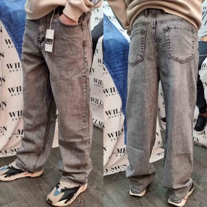 Джинсы мужские WILLMEN JEANS BEGGY 4000 СЕРЫЙ