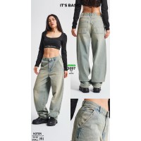 Джинси жіночі IT'S BASIC JEANS 3097 SKATER ЗІЛЛЯ