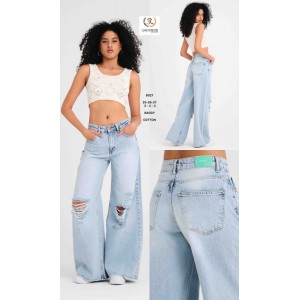 Джинси жіночі SHEROCCO JEANS 8027 WIDE LEG