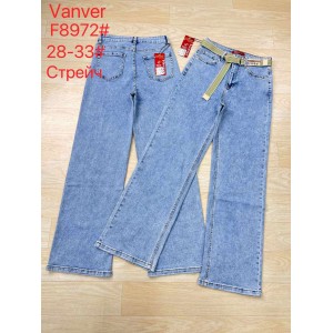 Джинси жіночі VANVER JEANS 8972 WIDE LEG