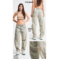 Джинси жіночі IT'S BASIC JEANS 3160 SKATER TINT