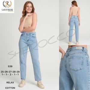 Джинсы женские SHEROCCO JEANS 539 RELAX MOM