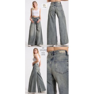 Джинси жіночі SHEROCCO JEANS  9001 BAGGY