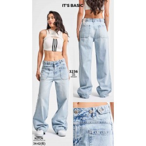 Джинси жіночі IT'S BASIC JEANS 3236 STRAIGHT FIT